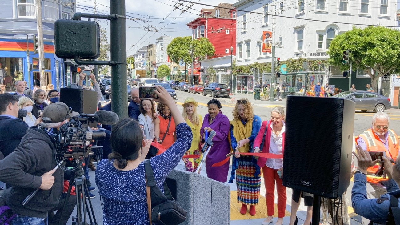 Celebrating a Revitalized Haight Street SFCTA